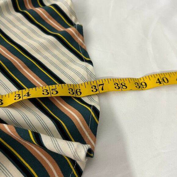 BCBG Generation Women's XS Asymmetrical Striped Long Sleeve Dress NEW - Picture 10 of 10